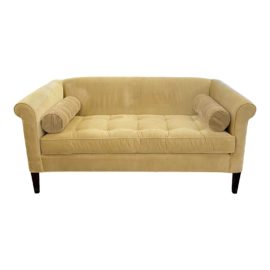 Lee Jofa Custom Shelter Loveseat. Original Price: $7,463