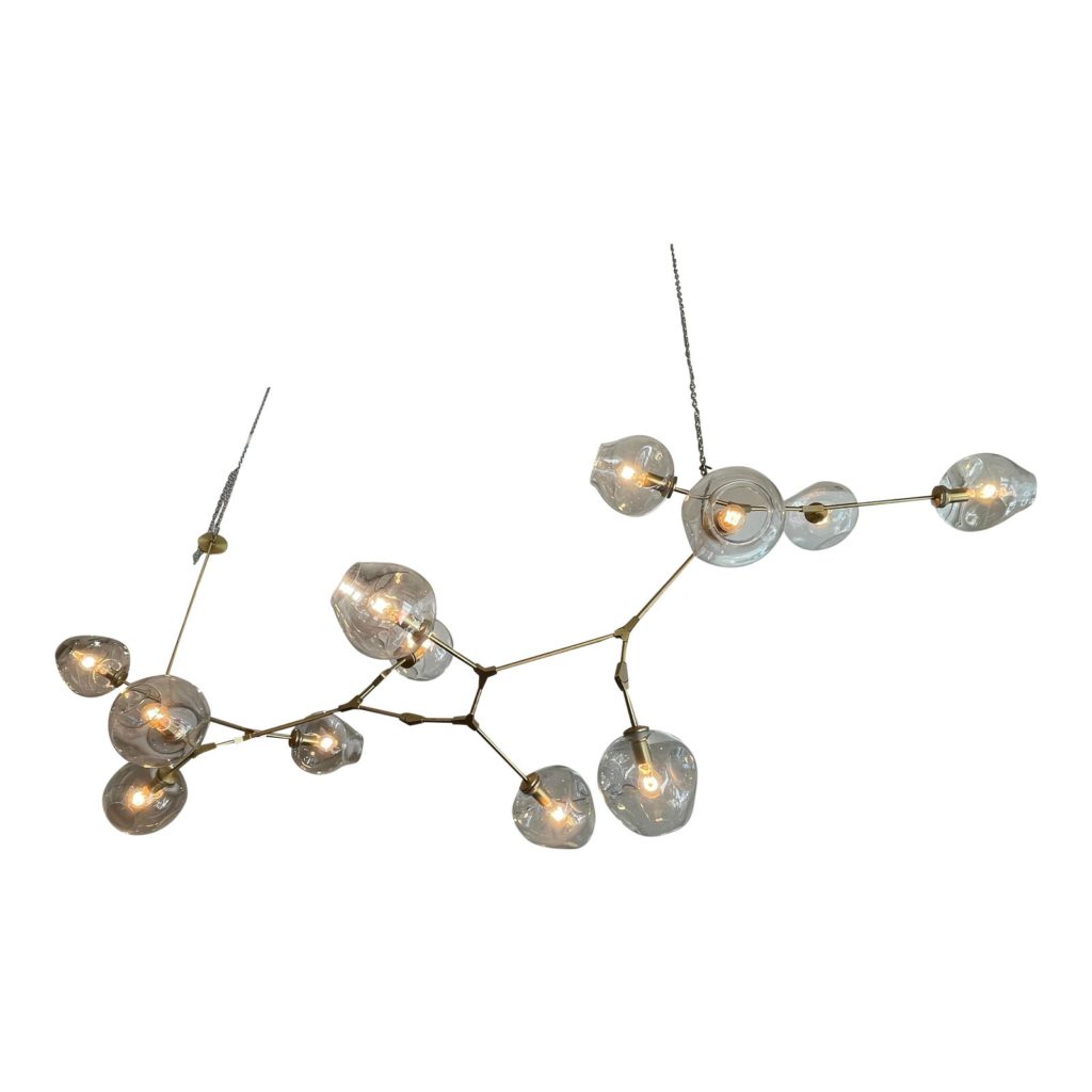 Lindsey Adelman Custom 15 Light Branching Bubble Chandelier. Original Price 50,000 Design