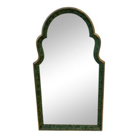 Late 20th Century Hollywood Regency Faux Finish Mirror. Original Price: $5,000