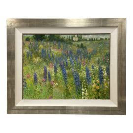 Greg Singley "Delfinians of Nims" Framed Oil Painting. Original Price: $12,450