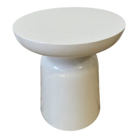 West Elm White Martini Table.  Original Price: $160