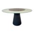 Andreu World Reverse Round Glass Table. Original Price: $5,000