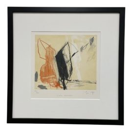 Custom Framed "Linea Horizonte" - Signed + Numbered 34/50