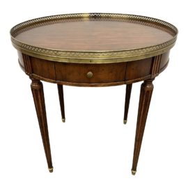 Late 20th-Century Baker Milling Road Louis XVI Side Table