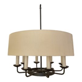 Chaddock Clarke Eight Light Chandelier. Original Price: $5,363