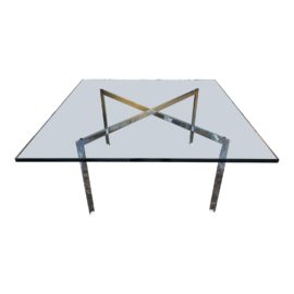 Knoll Casprini Ludwig Mies Van Der Rohe Barcelona Coffee Table. Original Price: $1,974