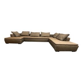 BoConcept Blind Tufted Firm Sectional - Bronze. Original Price: $18,000