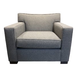 Room & Board Dean Armchair in a Charcoal Gray. Original Price: $1,349