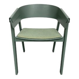 Muuto Cover Green Side Chair + Padding. Original Price: $600