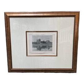 Claude Monet Heliogavure Limited Edition Print - Custom Framed. Original Price: $2,325