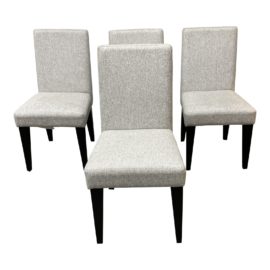 Canadel Funiture Gray Upholstered Side Chairs - Set of Four