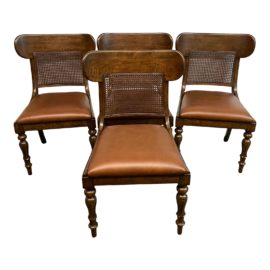 Henredon Ralph Lauren British Isles Dining Chairs, Set of Four