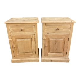 Pair of Pine Nightstands
