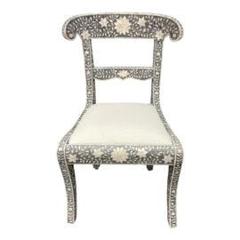 Made Goods Ines Bone Inlay Chair. Original Price: $1,300