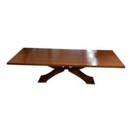 Custom Design Pedestal Dining Table. Original Price: $6,279