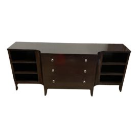 Jonathan Rachman Custom Design Open Dresser Console. Original Price: $4,186