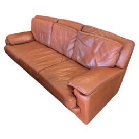 Leather Center 3-Seater Sofa. Original Price: $5,000