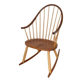 Thomas Moser Continuous Arm Rocking Chair. Original Price: $2,400