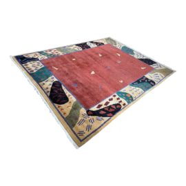 Tufenkenian Postmodern Red Area Rug - 8′6″ × 11′4″. Original Price: $3,000