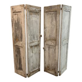 Vintage Pair of French Double Doors. Original Price: $1,400