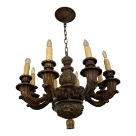 Vintage Eight Arm Chandelier