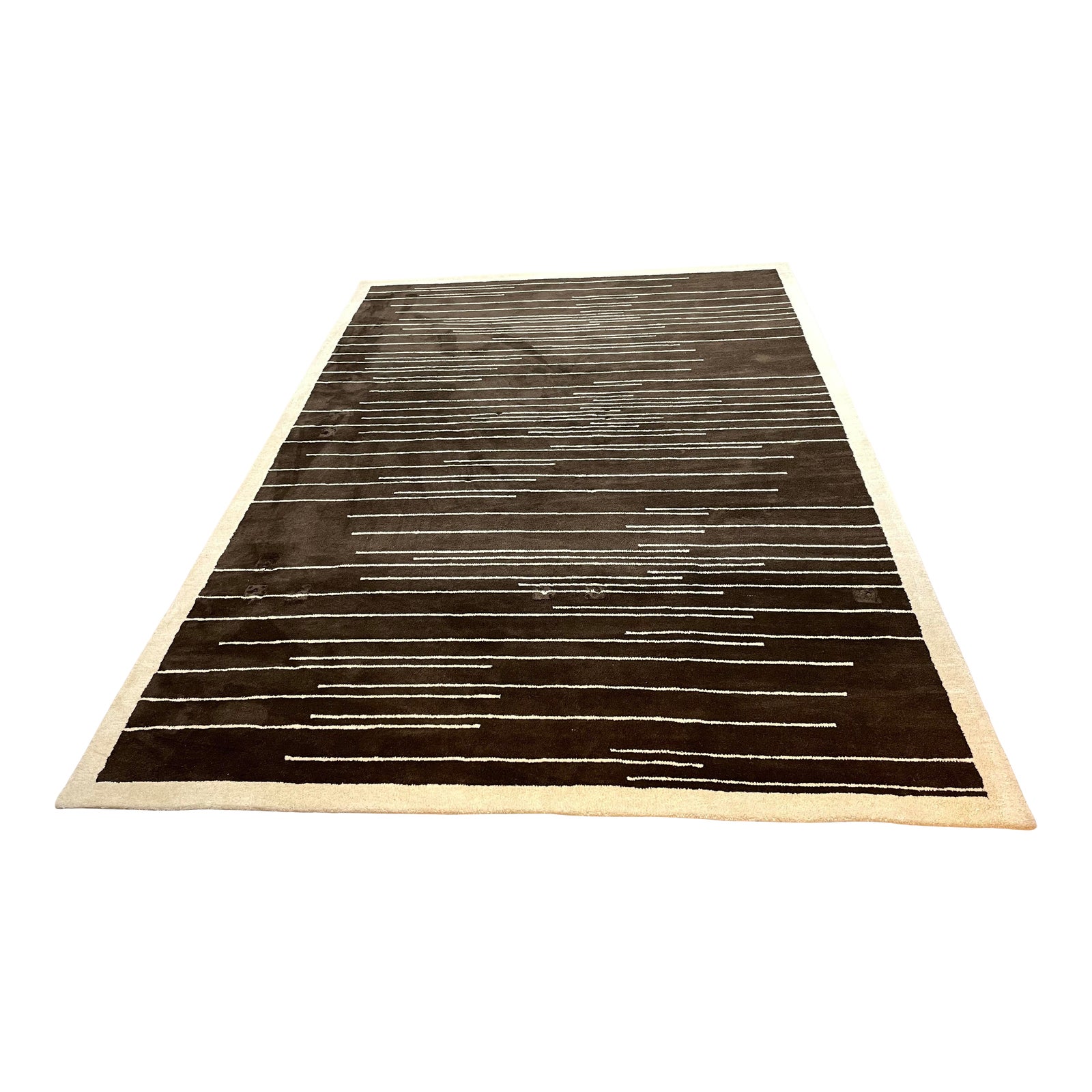 Umber Design Rug Surya Umber Ivory Geometric Wool Rug - 8′ × 11′ - Design Plus Gallery