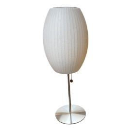 George Nelson Cigar Lotus Table Lamp. Original Price: $595