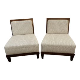HBF Pair of Armless Chairs