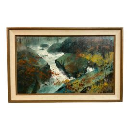 Jack Laycox "Cool Interior" Original Painting