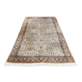 Vintage Silk Persian Rug - 6′ × 9′9″. Original Price: $5,000