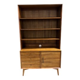 West Elm Mid-Century Two Piece Media Tower. Original Price: $1,500