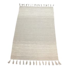 Contemporary Tan Rug -  5′ × 8′4″