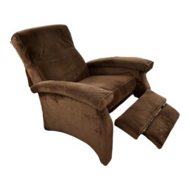 Contemporary Microfiber Recliner