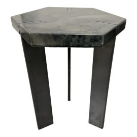 Ej Victor Antonia Collection Hexa Side Table. Original Price: $2,985