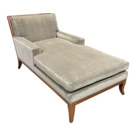 Hickory Chair Company Curtis Chaise Lounge. Original Price: $4,000