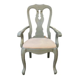 Pottery Barn Queen Anne Arm Chair