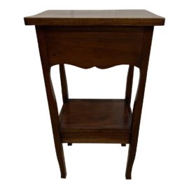 Victorian Style Petite Storage Side Table