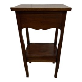 Victorian Style Petite Storage Side Table