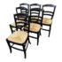 Pottery Barn Rustic Dining Chairs, a Set of Six