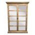 Sunrise Home Wood + Glass Display Cabinet