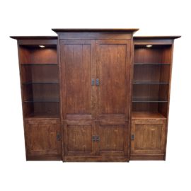 Stickley Mission Arts and Crafts Media Center