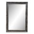 Contemporary Dark Rubbed Bronze/Black Finish Mirror