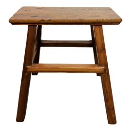 Antique Chinese Wood Stool