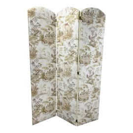 Upholstered Three-Panel Divider