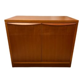 Scandinavian Designs Teak Two-Door Cabinet