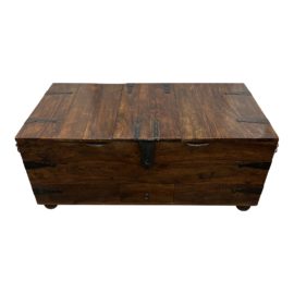 Crate & Barrel Storage Coffee Table (As Is)