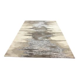 Crate & Barrel Birch Neutral Wool-Blend Abstract Rug - 9′ × 11′9″. Original Price: $1,700