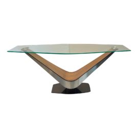 Elite Modern Carl Muller Victor Console Table. Original Price: $1,999