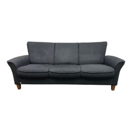 Fjords Classic Comfort Ida Dream Mole 3-Seater Gray Wool Sofa