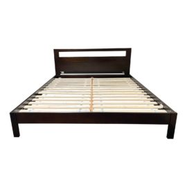 Eastern King West Elm Low Cut Out Bedframe. Original Price: $1,500